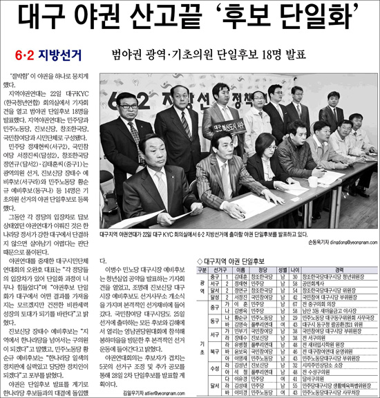 <영남일보>4월 23일