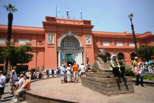 카이로에 위치한 고고학 박물관.