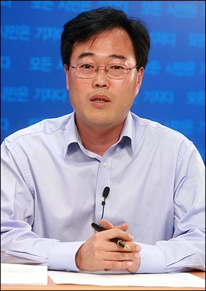 김기식 참여연대 정책위원장.