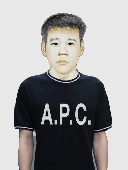 서울 동대문경찰서가 28일 공개한 초등학생 성폭행 사건의 용의자의 몽타주