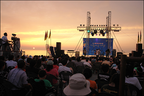 태안사랑이 개최했던 2009년 태안사랑페스티벌의 한장면
