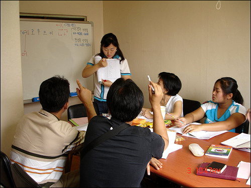 한국어교실 성동외국인근로자지원센터 한국어교실