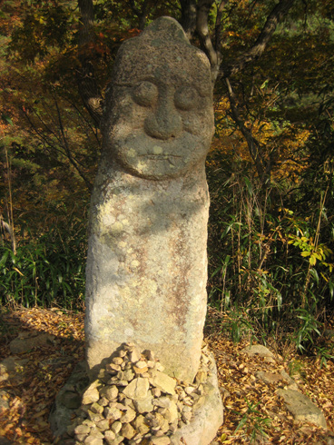 관룡사 석장승 표정 관룡사 석장승 표정