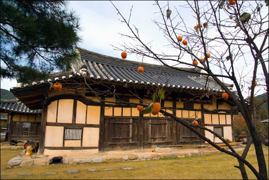 250년 전 부림 홍씨 우태의 살림집으로 지은 'ㄷ'자 형의 집이다.