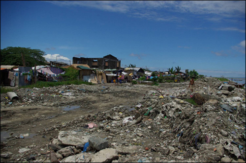 필리핀의 바세코지역. 전 세계 빈곤지역 중의 하나이다.