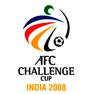 제2회 대회 제2회 2008년 챌린지컵 축구대회(개최국 : 인도) 로고