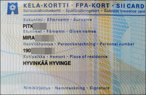 핀란드의 복지는 켈라카드로 통한다. 핀란드인들 지갑속에는 이 카드가 들어있다. 