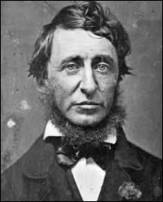 헨리 데이비드 소로(Henry David Thoreau).