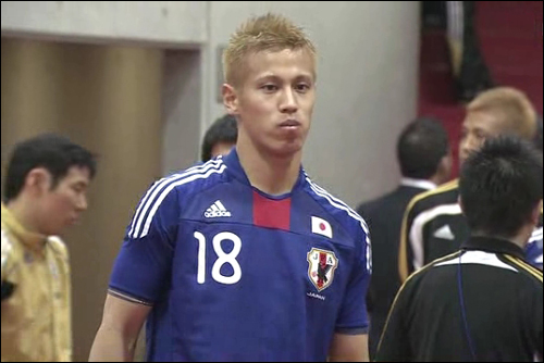  '러브콜의 화신' 혼다 케이스케는 일본 대표팀의 간판선수다.