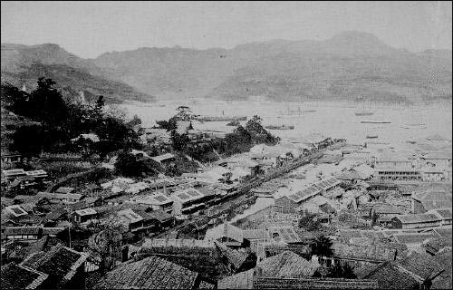 나가사키 항(1900년대 초)