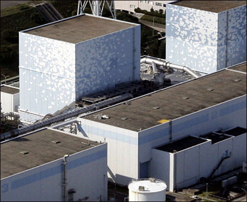 지난 2011년 3월15일 오전 8시께 후쿠시마 원전 2호기에서 폭발음이 들렸다고 일본 교도통신, NHK 방송이 보도했다. 사진은 지난 2008년 10월 촬영한 일본 후쿠시마현 오쿠마쵸의 후쿠시마 제1원자력 발전 2호기.