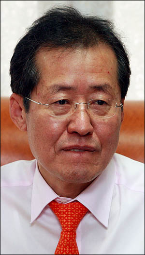 홍준표 한나라당 의원.(자료사진)