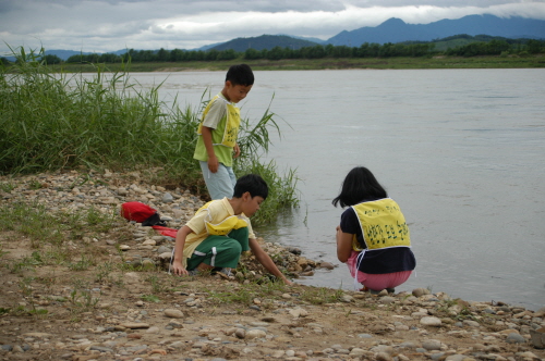 강과 생명의 소중함을 배우는 아이들