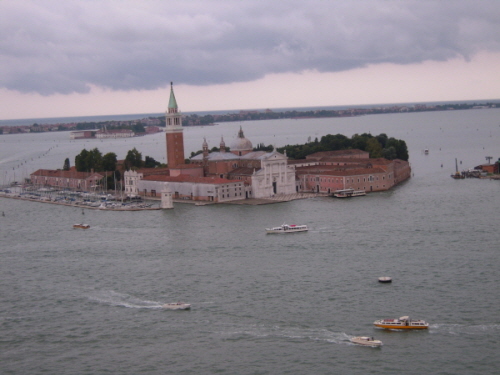 베네치아의 아름다운 섬 풍경
