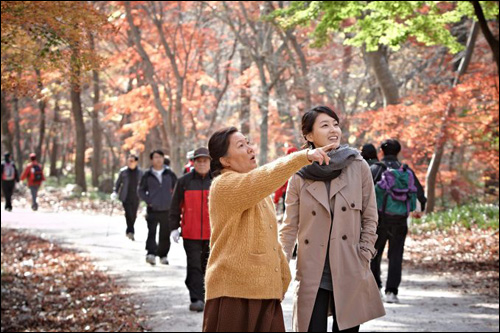 영화 <친정엄마>의 한 장면. 