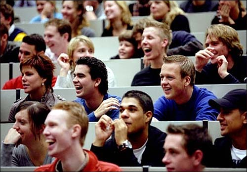 네덜란드 대학생들.