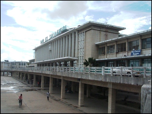 동아프리카 철로의 허브 타자라 기차역.