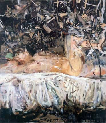 'Justify my Love' Oil on linen 198.1×228.6cm 2003 ⓒ Cecily Brown 