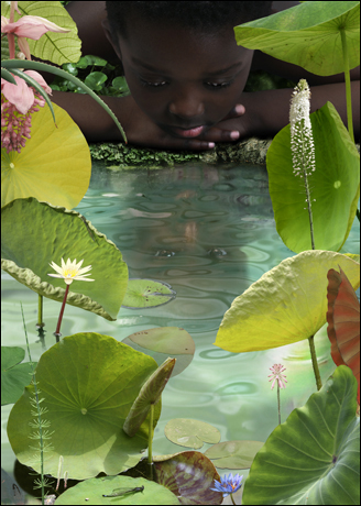  루드 반 엠펠(Ruud van Empel) I '세상 23번(World #23)' ⓒ Ruud van Empel  
