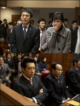 언제라도 누구나 닥칠 수 있는 의료사고. 사진은 MBC 드라마 <하얀거탑>에서의 의료소송 재판 장면. 