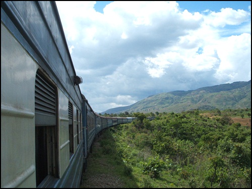 타자라 기차는 광활한 국립공원을 가르기도 한다.