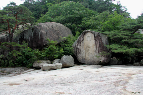 이곳을 백운대라고 부른다. 주변 경치가 절경이다