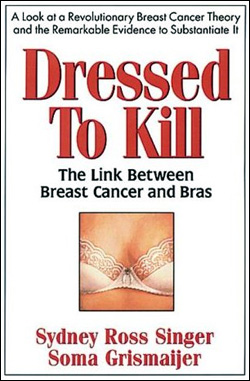 'Dressed to kill'은 대개 '죽여주게 잘 차려입다'라는 뜻으로 쓰이지만 직역하면 '죽이려고 차려입다' 혹은 '죽이려고 차려입은 (복장)'이 된다. 브래지어의 숨은 위험성에 대한 은유가 담긴 제목이다.
