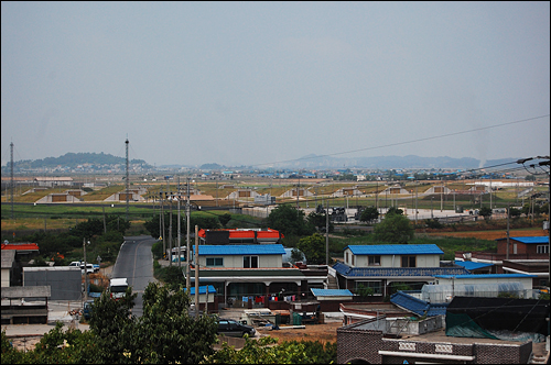  군산 미군기지 모습