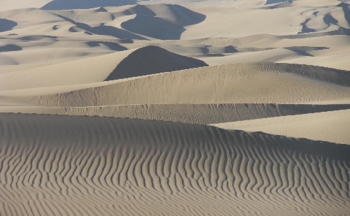 페루 와카치나 사막의 모습