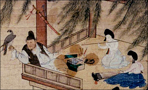 화가 김희겸이 그린 그림으로, 조선시대의 무신인 석천 전일상(1700∼1753)의 모습을 그린 것이다.