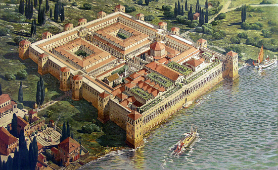 디오클레티아누스 궁전의 원래 모습