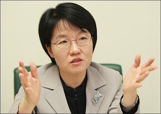 박선숙 민주당 전략홍보본부장.