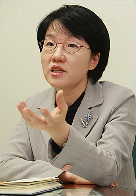 박선숙 민주당 전략홍보본부장.