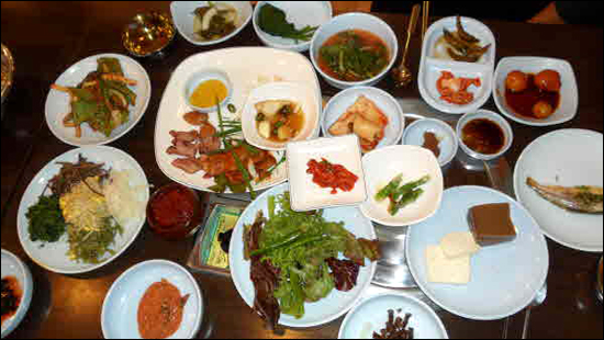 칠갑산 아래 장곡사 맛집의 산채 정식