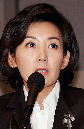 나경원 한나라당 서울시장 후보