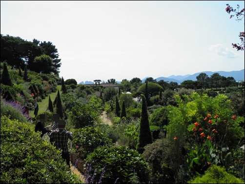 화훼단지, 이탈리아 피렌체의 보볼리 정원과 비슷한 느낌을 준다는 정원.
