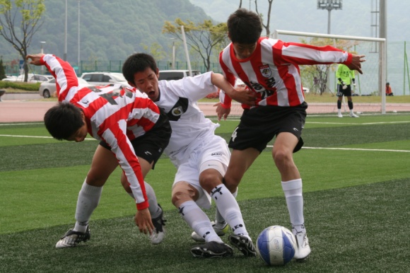  2010 전국 초중고리그 권역별 경기 장면