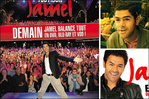  영화 '아멜리에'에서 루씨앙 역을 연기했던 자멜 드부즈. 프랑스에서는 알아주는 코메디언이다. 신문의 한면에 그의 원맨쇼 디브디가 출시된다는 광고가 나왔다.
