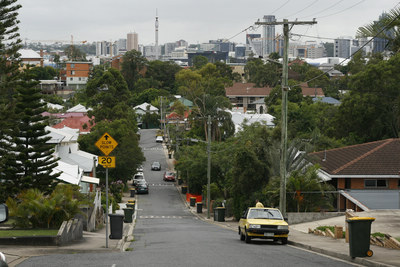 브리즈번 웨스트엔드의 모습. 