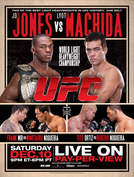 UFC140 포스터 캐나다에서 개최한 UFC 140의 공식 포스터이다.
