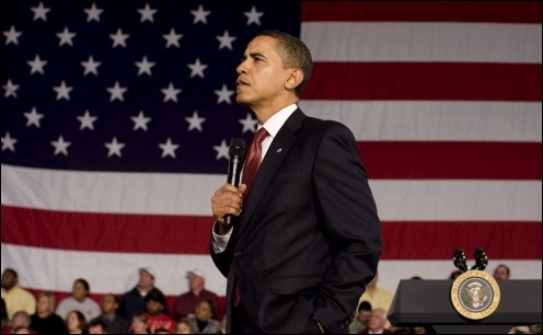 버락 오바마 대통령의 최근 지지율이 하락하고 있다