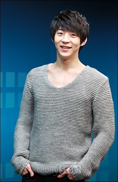  그룹 JYJ 박유천의 동생이자 배우로 활약 중인 박유환. 사진은 SBS 월화드라마 <천일의 약속> 출연 후, 오마이스타와 가진 인터뷰 당시 