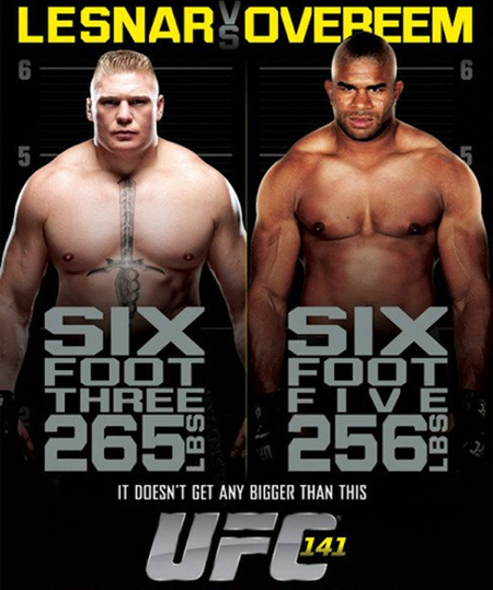 UFC141 포스터 UFC141의 공식 포스터이다.