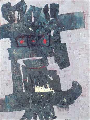남관 I '태고(太古)' 캔버스에 유채 195×130cm 1967 
