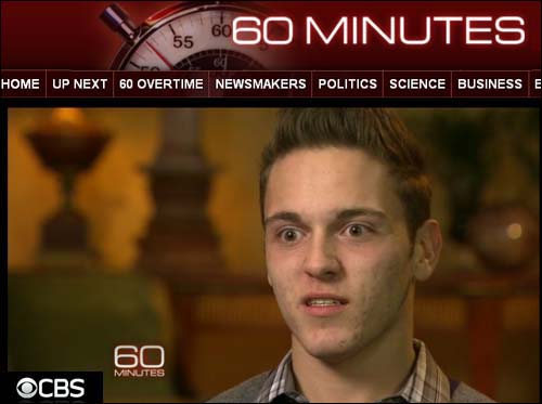 미국 명문대생의 SAT 대리시험 스캔들 주인공이었던 샘 에셔고프가 <60 Minutes>에 출연했다.