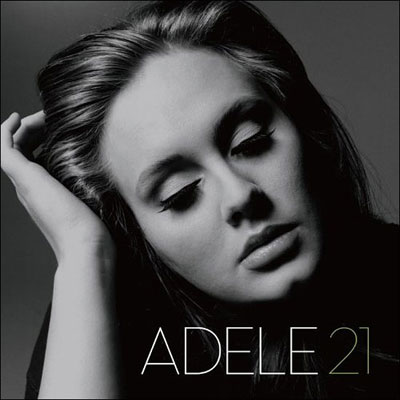  영국 출신 가수 아델(Adele)의 2집 앨범 '21' 재킷 
