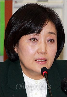 박영선 민주통합당 최고위원.(자료사진)