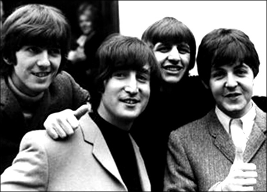 <비틀즈> 멤버들 영국의 전설적인 록밴드 <비틀즈>의 멤버 사진.