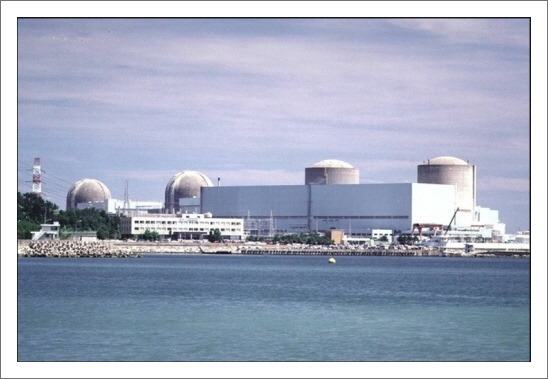 고리 핵발전소 전경