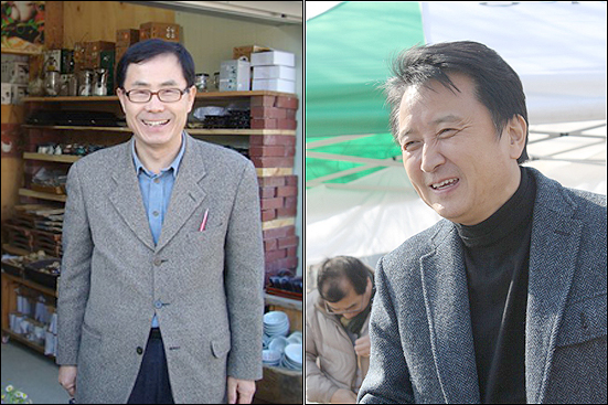 안산 상록을에서 격돌하는 새누리당 송진섭 후보와 민주통합당 김영환 의원
